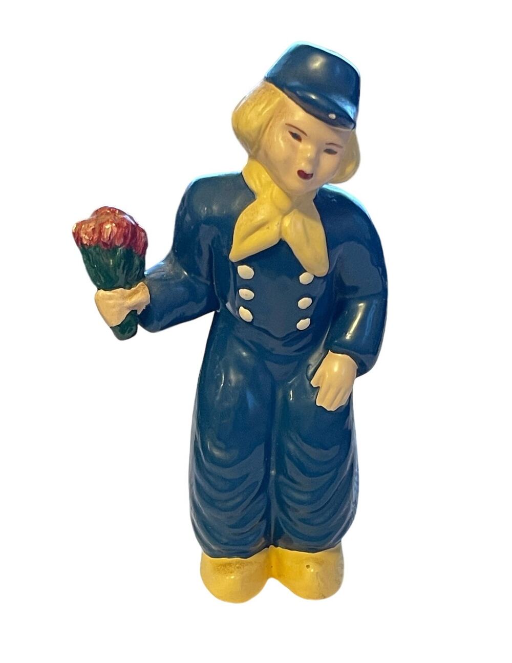 Vintage MCM Dutch Love Boy Figurine Ceramic Arts Studio 1950’s